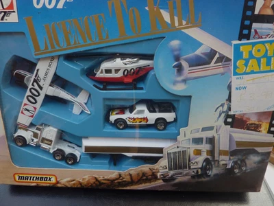 James Bond 007 Llicence to Kill Matchbox Die-Cast Model Vehicle set. - Image 1 of 4