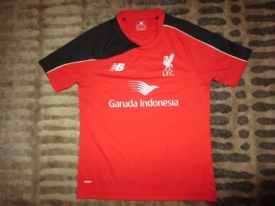 Liverpool Football Soccer new balance Jersey Mens SM S - Image 1 of 3