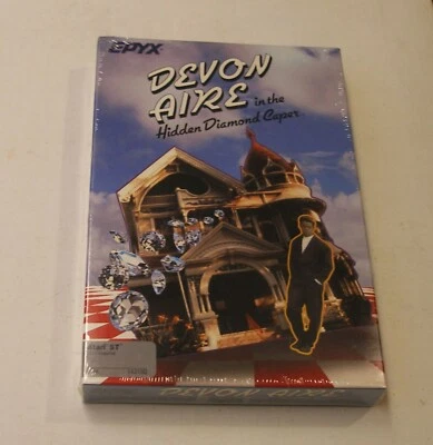 Devon Aire in the Hidden Diamond Caper for Atari ST - NEW - Image 1 of 2
