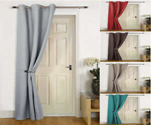 Thermal Door Curtain Single Curtains Energy Saving Thick Winter Eyelet Ontario