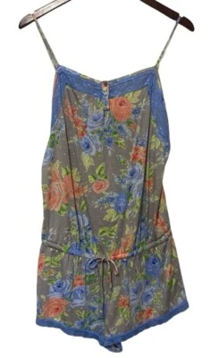 Pijama mameluco modal íntimo Mercer & Madison encaje floral para mujer talla mediana” Foto 1 de 4