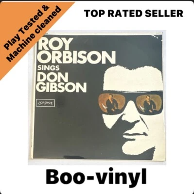 Roy Orbison Roy Orbison Sings Don Gibson 12'' LP UK 1966 London Records SHU 8318 - Image 1 of 4