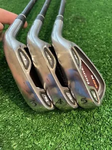 Nickent 3DX Iron Set 3-4-5 Iron Regular Graphite Shafts - Picture 1 of 7