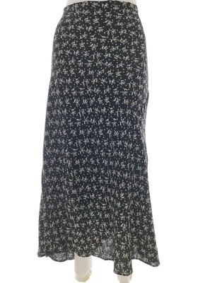 Max Studio  Größe M Schwarz Lang Maxi-Rock Rayon 100% - Bild 1 von 4