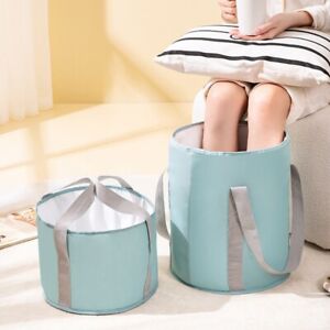 Foldable Foot Spa Soaking Bag Portable Feet Bath Basin Tub Bucket For Travel-UK