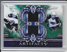 2010-11 Artifacts Milan Lucic/Evander Kane Tundra Tandems Emerald Jersey #d/35