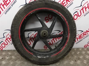 GILERA RUNNER 125 2014 4T FRONT WHEEL AND TYRE - Picture 1 of 5