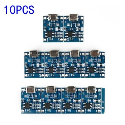 10x micro USB TP4056 lithium battery power charger board 5V 1A charger module - Image 1 of 4