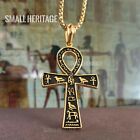 Key Of Life Ankh Necklace Stainless Steel Large Pendant Ancient Egyptian Amulet
