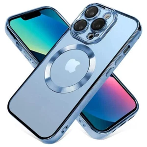 Magsafe Carga Inalámbrica Magnética Ultra-fina Funda Protectora iPhones 16 Pro/15 - Imagen 1 de 49