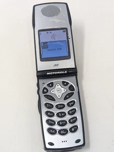 Vintage Motorola Nextel i830 Flip Cell Phone w/ Charger Tested Works - Photo 1 sur 12