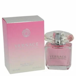 Bright Crystal Women's Perfume By Versace 1oz/30ml Eau De Toilette Spray - Picture 1 of 4