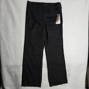NEW Dana Buchman Trouser Dress Pants Womens 12 Gray Career 34X31 - Picture 1 of 12