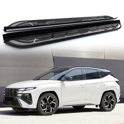 Barra Nerf de pedal lateral para estribo compatible con Hyundai Tucson 2022-2025 2026 Foto 1 de 4