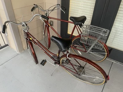 Schwinn World Tourist Bicycle Matching Set His Hers Excellent Shape Ride Ready - Image 1 of 2