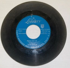 David Seville  Witch Doctor 7" 45 RPM- Liberty F-55132 Vtg Vintage Single - Picture 1 of 2