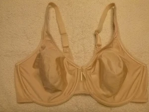WACOAL Style # 855192 Basic Beauty UW Full Figure Seamless Sz 38D Beige Bra (30) - Picture 1 of 5