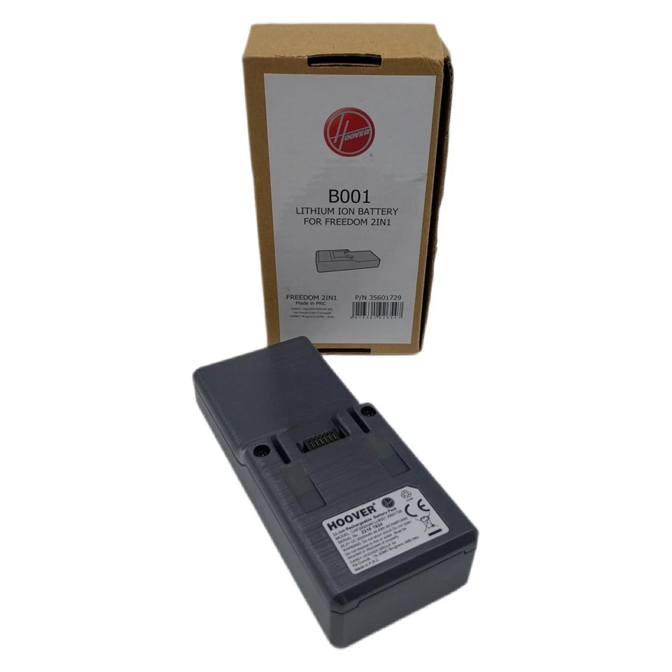 Hoover B001 Batterie Staubsauger Lithium, wiederaufladbar, Schwarz, -Akku, Hoove