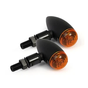Flechas halógenas micro bala de 12v negro liso - Imagen 1 de 1