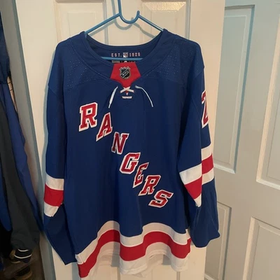 Authentic Adidas New York Rangers Chris Kreider  #20 size 52 - Image 1 of 3