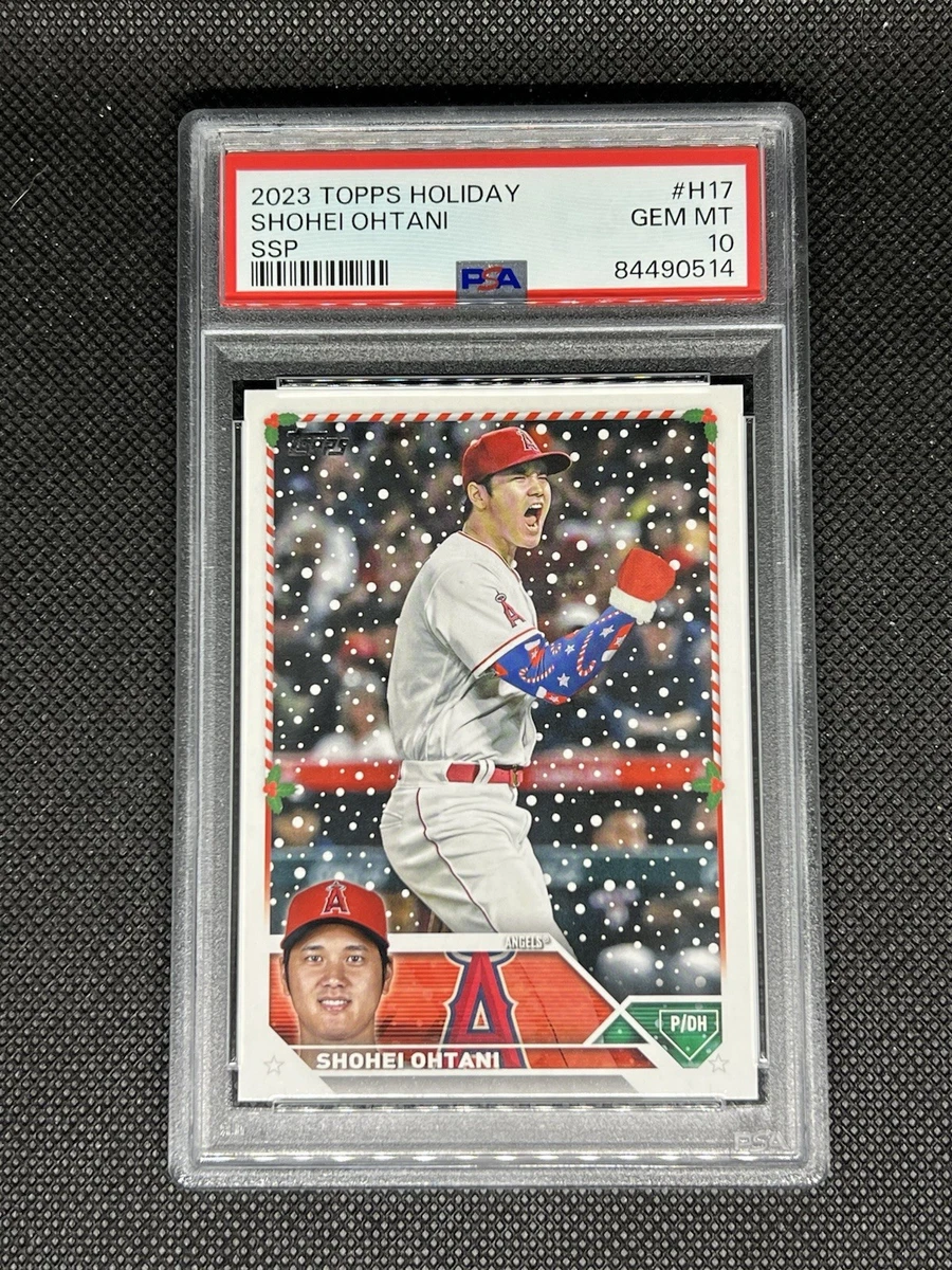 Shohei Ohtani 10 Graded Baseball Sports Trading Cards