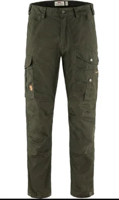 "Pantalones Fjallraven Vidda Pro para hombre pantalones de senderismo, bosque profundo, 38"" nuevos con etiquetas" Foto 1 de 4