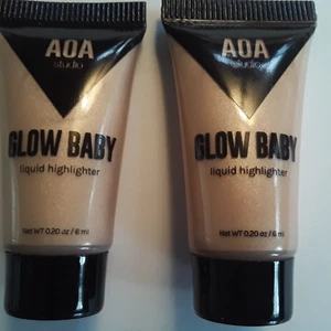 Glow Baby Liquid Highlighter 2 ea. Morning Glo AOA-0358 Illuminating Drops- SALE - Picture 1 of 4