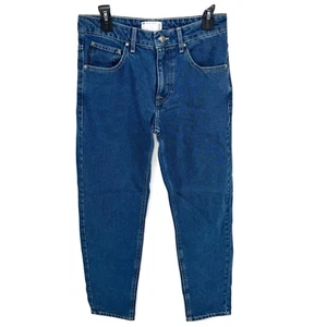 ASOS Design Men's Classic Rigid Jeans Denim in Mid Stone Wash Blue 30 x 32 New - Picture 1 of 6