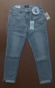 68 $ Curve Appeal Shaping System Größe 4 hoher Bund Stretch Sommer Fidschi Jeans neu mit Etikett - Bild 1 von 4