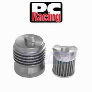 PC Racing FLO Spin On Stainless Steel Oil Filter for 2011 Triumph Bonneville jt