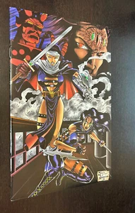 RAZOR / WARRIOR NUN FAITH #1 (London Night Studios 1996) -- Commemorative VIRGIN - Picture 1 of 2