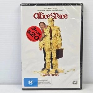 Office Space DVD Movie 1999 Mike Judge Ron Livingston Jennifer Aniston Reg 4 - Picture 1 of 2