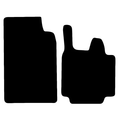FITS SMART FORTWO 2007 TO 2014 TAILORED CAR FLOOR MATS (2 PCS) - Image 1 of 4