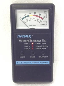 Tramex Moisture Encounter Plus Moisture Meter WORKING FREE SHIPPING - Picture 1 of 8