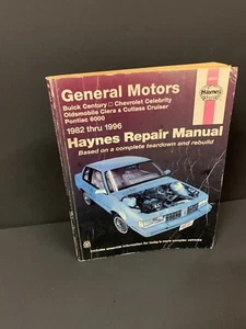 Haynes Buick Century Chevrolet Celeb Pontiac 6000 Oldsmobile Ciera Cutlass 82-96 - Picture 1 of 11