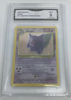 2002 MINT 9 - Gengar Legendary Collection Holo Pokemon !! Regrade? Possible 9.5!