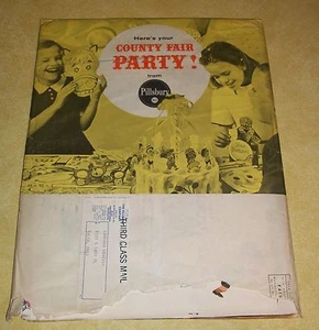 DE COLECCIÓN PILLSBURY COUNTY FAIR FIESTA KIT PEDIDO POR CORREO PROMOCIÓN DE PAPEL PREMIUM MÁSCARA JUEGO JUGUETE - Imagen 1 de 12