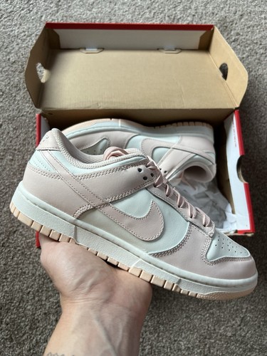 Scarpe da ginnastica Nike Dunk Low Orange Pearl da donna taglia 4 5 UK