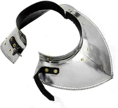 16th Century Steel Viking Gorget with Articulated Collar 18 Gauge - Image 1 of 4