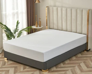 Sábana blanca talla King de polietileno algodón de 150 tc" de 10 - Imagen 1 de 2