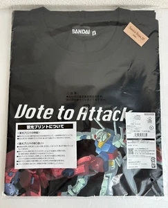 Mobile Suit Gundam Glowing Illustration Series T-Shirt Gundam & Char’s Zaku XL - Picture 1 of 8