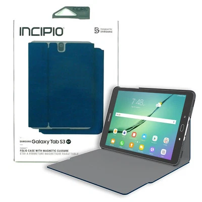 Incipio Faraday Hard Shell Leather Folio Case For Samsung Galaxy Tab S3 9.7" - Image 1 of 4