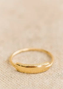 SEZANE Paola RING Smooth Gold - Bild 1 von 8