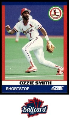 1991 Score 100 Superstars #18 Ozzie Smith - Image 1 of 2