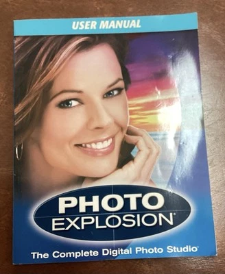 Photo Explosion Deluxe Version  Complete Digital Photo Studio Software & Manuals - Image 1 of 4