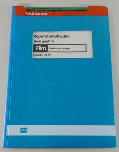 Manual de Taller Microfich Audi Quattro Urquattro Eléctrico Sistema - Imagen 1 de 2