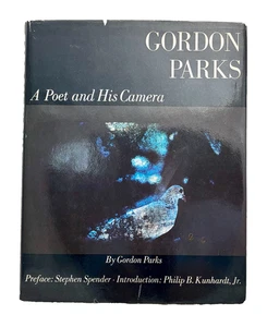SIGNED Gordon Parks A Poet and His Camera Color Photographs Poetry 1st HC DJ - Picture 1 of 7