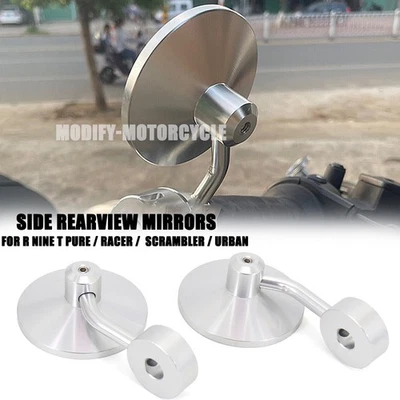 Espejos retrovisores para manillar BMW R NINE T Pure/Racer/Scrambler/Urban Foto 1 de 4
