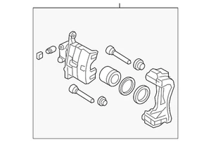 Genuine Kia Caliper 58190-D4A10 - Picture 1 of 2