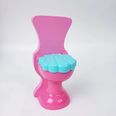 Juego de inodoro muebles de baño para casa de muñecas Kidkraft Rainbow Dreamers Foto 1 de 4